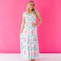 Baby Kids Bamboo Pajamas — You Bow Me Away Women's Dress — Image 1