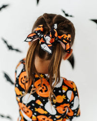Baby Kids Bamboo Pajamas — You've Been Ghosted Woven Piggy Clips — Image 1