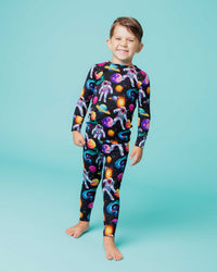 Baby Kids Bamboo Pajamas — Zero Gravity Long Sleeve Pajama Set — Image 1