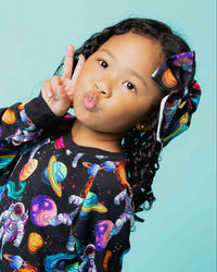 Baby Kids Bamboo Pajamas — Zero Gravity Woven Alligator Clip — Image 1