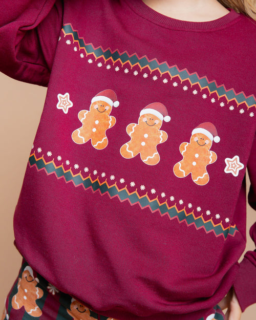 Baby Kids Bamboo Pajamas — Bake It Till You Make It Relaxed Fit Jogger Set — Image 4
