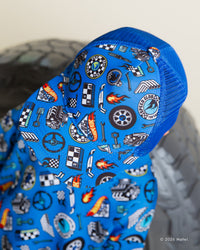 Baby Kids Bamboo Pajamas — Hot Wheels™ Born To Race Hat — Image 3