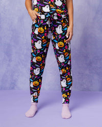 Baby Kids Bamboo Pajamas — Fright Bites Women's Pants — Image 1