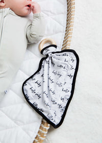 Baby Kids Bamboo Pajamas — Hello Baby Lovey — Image 1