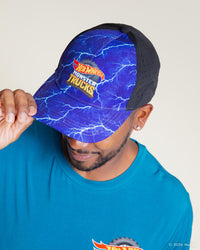 Baby Kids Bamboo Pajamas — Hot Wheels™ Monster Trucks Mega-Wrex Men's Hat — Image 1