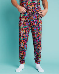 Baby Kids Bamboo Pajamas — Killer Smile Men's Pants — Image 1