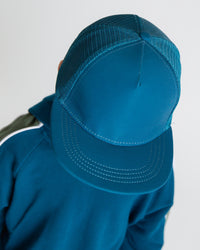 Baby Kids Bamboo Pajamas — Navy or Not Hat — Image 1