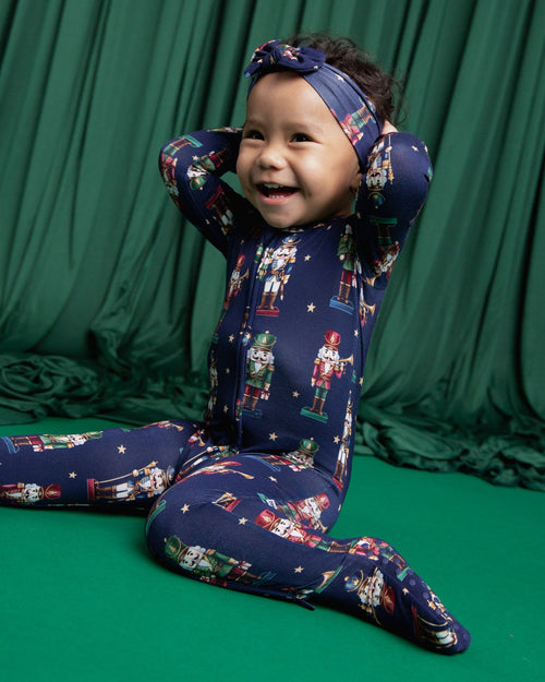 Baby Kids Bamboo Pajamas — Nutty By Nature Convertible Romper — Image 3