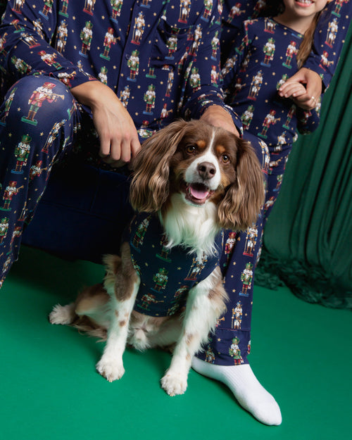 Baby Kids Bamboo Pajamas — Nutty By Nature Dog Sweater — Image 4