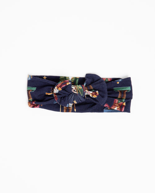 Baby Kids Bamboo Pajamas — Nutty By Nature Headwrap — Image 2