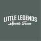 LITTLE LEGENDS Sports Team logo on gray background