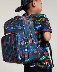 Baby Kids Bamboo Pajamas — Hot Wheels™ Race Day Kids Back Pack — Image 3