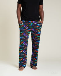 Baby Kids Bamboo Pajamas — Hot Wheels™ Race Day Men's Pajama Pants — Image 1