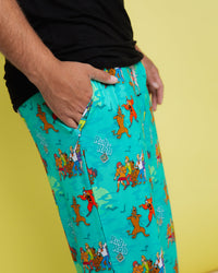 Baby Kids Bamboo Pajamas — Scooby-Doo™ Mystery Crew Men's Pajama Pants — Image 1