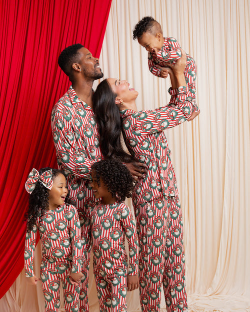 Baby Kids Bamboo Pajamas — Up Claus & Personal Convertible Romper — Image 12