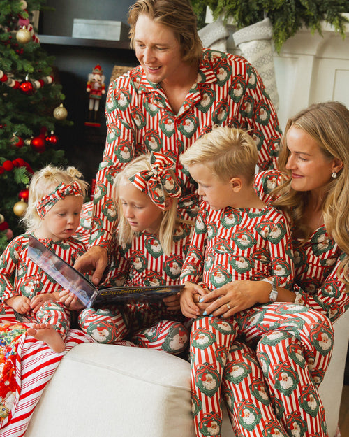 Baby Kids Bamboo Pajamas — Up Claus & Personal Headwrap — Image 7
