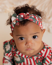 Baby Kids Bamboo Pajamas — Up Claus & Personal Headwrap — Image 1