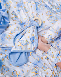 Baby Kids Bamboo Pajamas — Wish Upon a Wing Lovey — Image 1