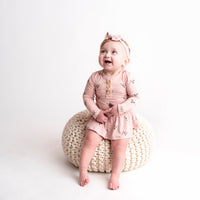 Baby Kids Bamboo Pajamas — You Plus Me Headwrap — Image 1