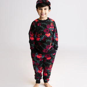 Baby Kids Bamboo Pajamas — Tough Love Jogger Set — Image 1
