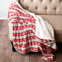 Baby Kids Bamboo Pajamas — Up To Snow Good Bum Bum Blanket - Plush — Image 1