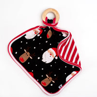 Baby Kids Bamboo Pajamas — Snow Ho Ho Lovey — Image 1