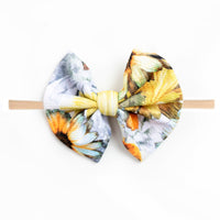 Baby Kids Bamboo Pajamas — Oopsie Daisy Nylon Bow — Image 1