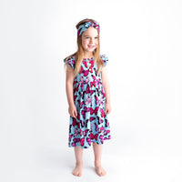 Baby Kids Bamboo Pajamas — Fly Girl Girls Dress — Image 1