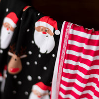 Baby Kids Bamboo Pajamas — Snow Ho Ho Bum Bum Blanket — Image 1
