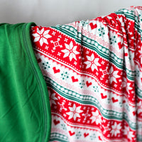 Baby Kids Bamboo Pajamas — Up To Snow Good Bum Bum Blanket — Image 1