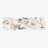 Baby Kids Bamboo Pajamas — Once & Flor-al Headwrap — Image 1