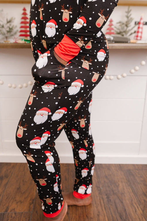 Baby Kids Bamboo Pajamas — Snow Ho Ho Women's Pants — Image 23