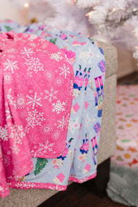 Baby Kids Bamboo Pajamas — Nutty or Nice Bum Bum Blanket — Image 1