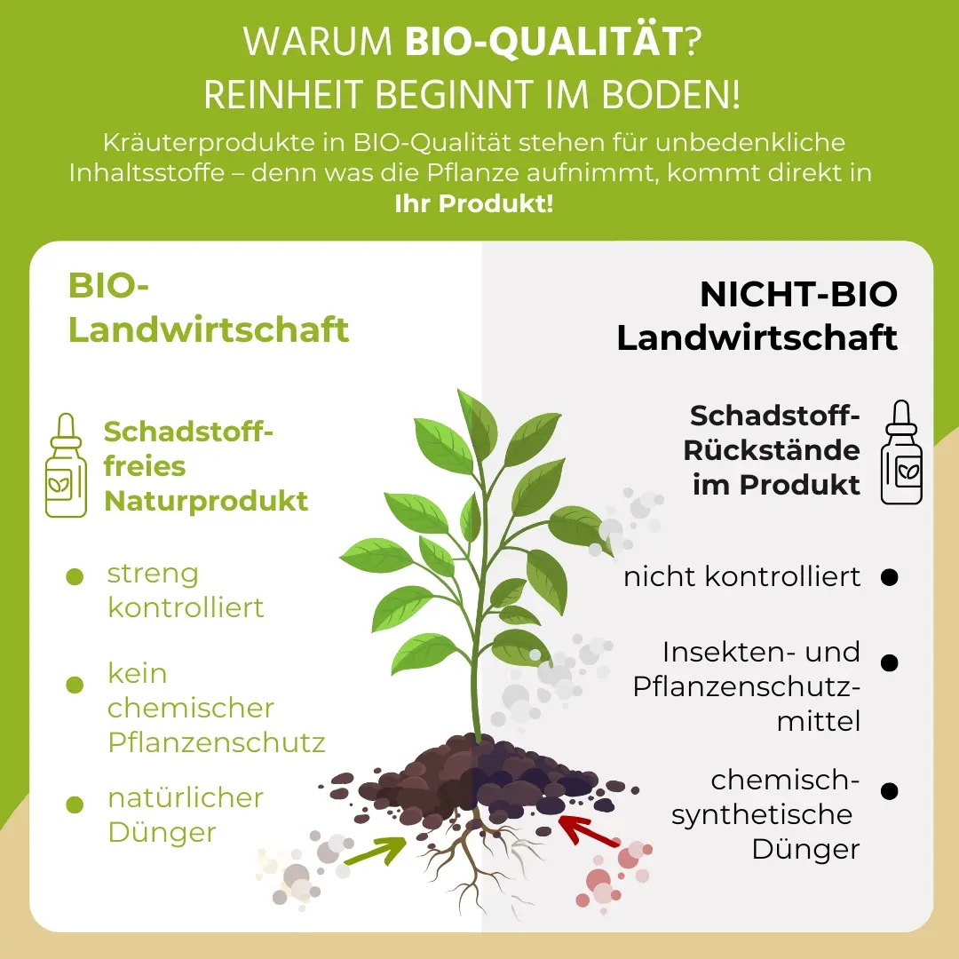 Auwald - Warum Bio Qualität?